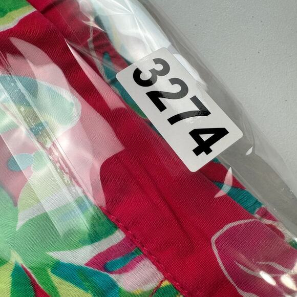 Lilly Pulitzer Pants Womens Medium Pink Cambridge Palazzo Jungle Tumble Resort - Picture 13 of 15